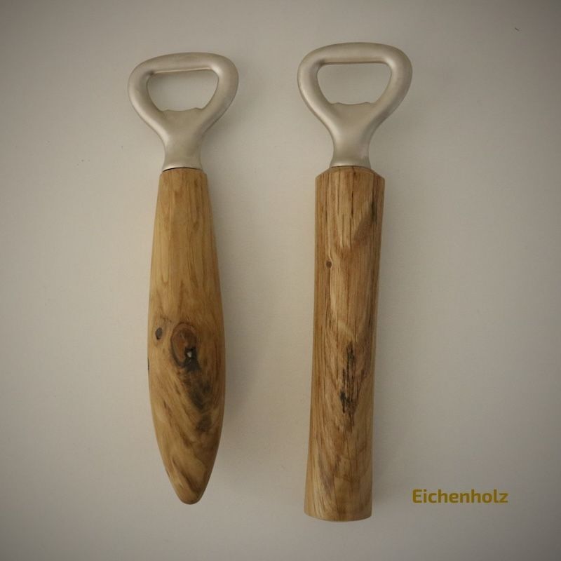 Flaschenöffner von Twinwood aus Eichenholz