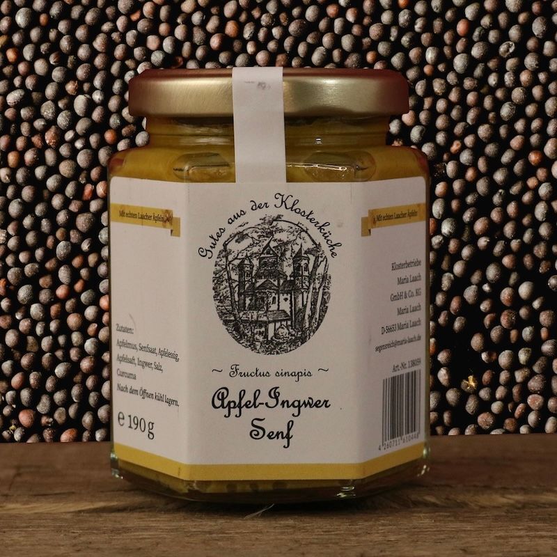 Apfel-Senf mit Ingwer