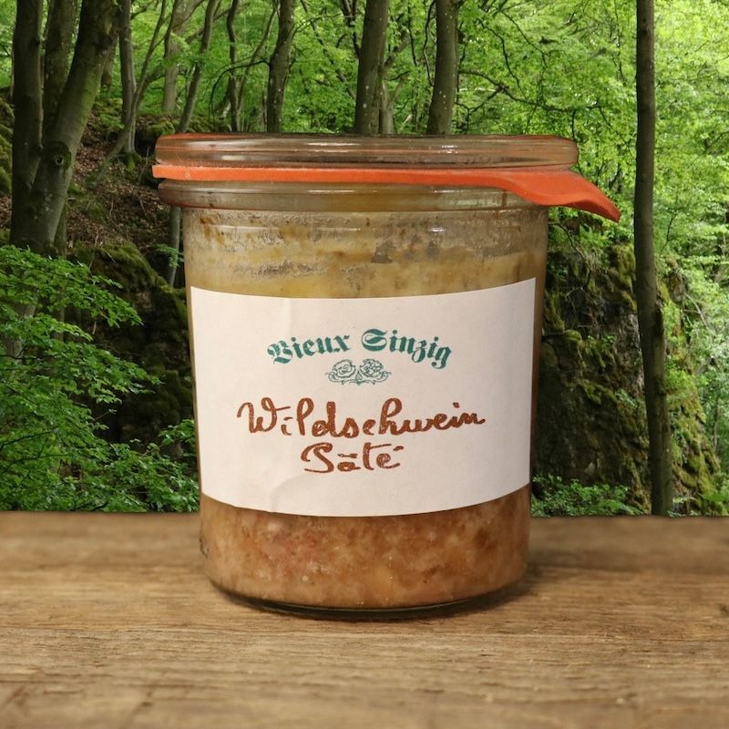 Wildschwein-Paté von Vieux Sinzig 110g