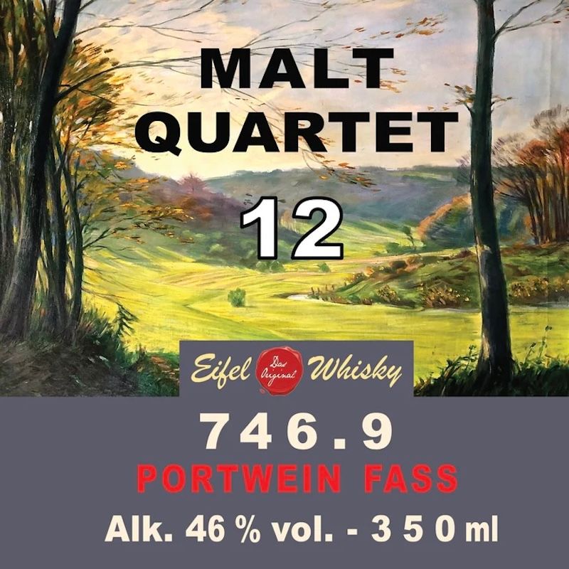 Eifel Whisky 746.9 Malt Quartet 12 Jahre Port Cask