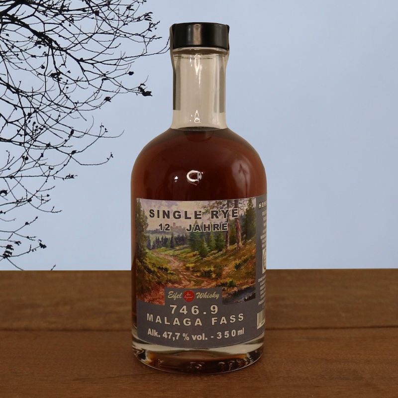 Eifel Whisky 746.9 Single Rye 12 Jahre Malaga Cask
