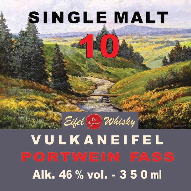 Eifel Whisky Reserve Single Malt  "Vulkaneifel" 10 Jahre Port Cask