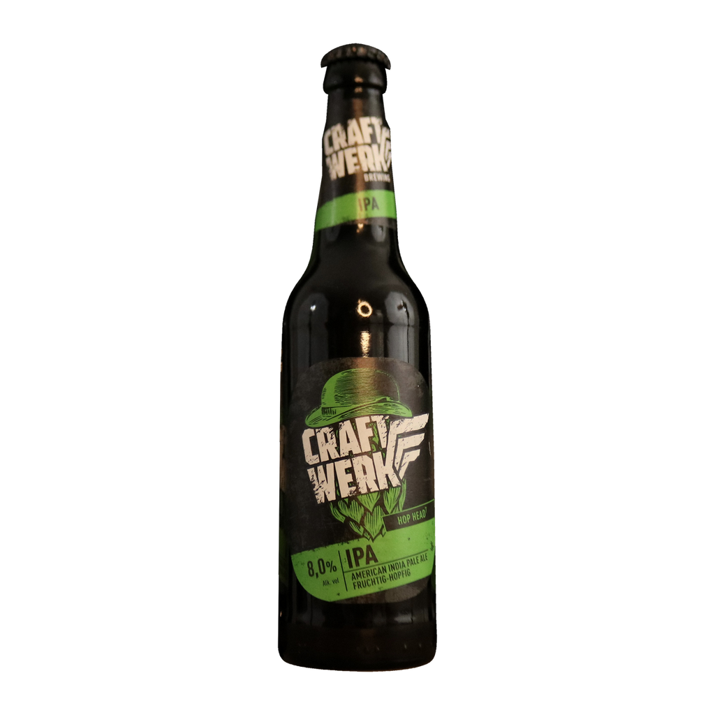 Craftwerk Hop Head 7 IPA, einzelne 0,33-l-Flasche