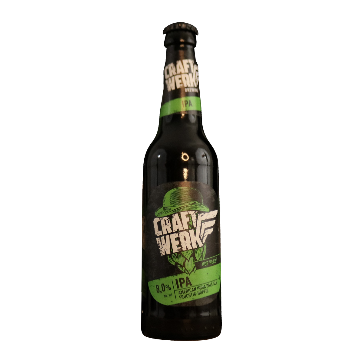 Craftwerk Hop Head 7 IPA, einzelne 0,33-l-Flasche