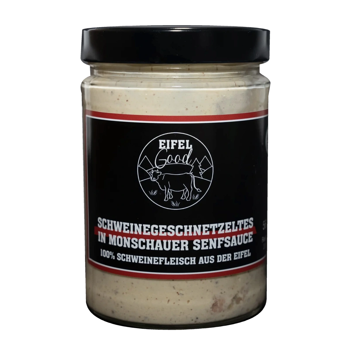 Eifel Good Geschnetzeltes in Monschauer Senfsauce – Glas