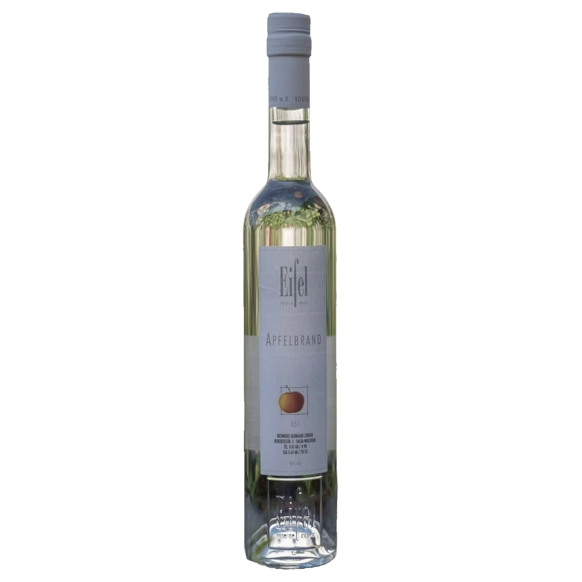 Eifel Premiumbrand Apfel von Bernhard Zender, 0,5-l-Flasche