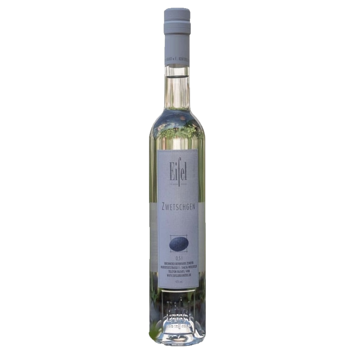 Eifel Premiumbrand Zwetschge von Bernhard Zender, 0,5-l-Flasche