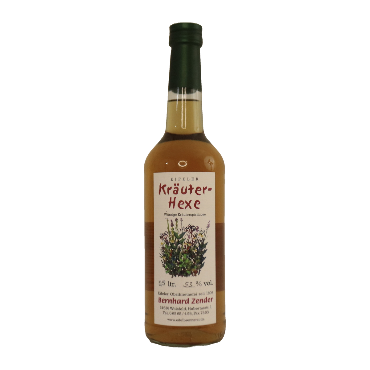 Eifeler Kräuterhexe von Bernhard Zender, 0,5-l-Flasche