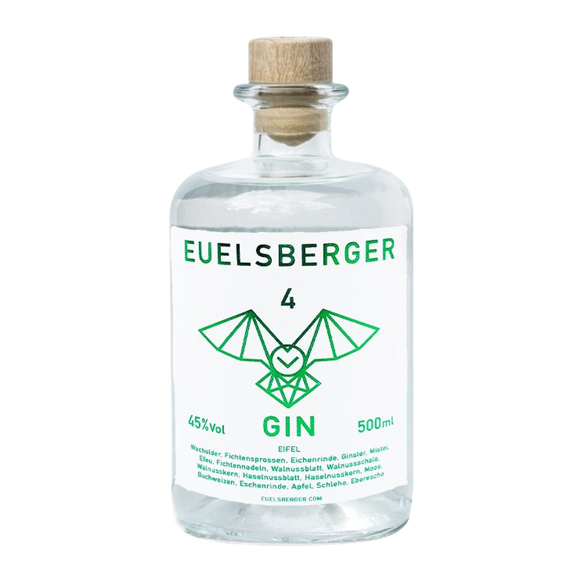 Euelsberger Gin #4 EIFEL, 0,5-l-Flasche