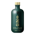 Gin 8 Eifel Hop Gin, grüne 0,5-l-Flasche mit goldenem Verschluss