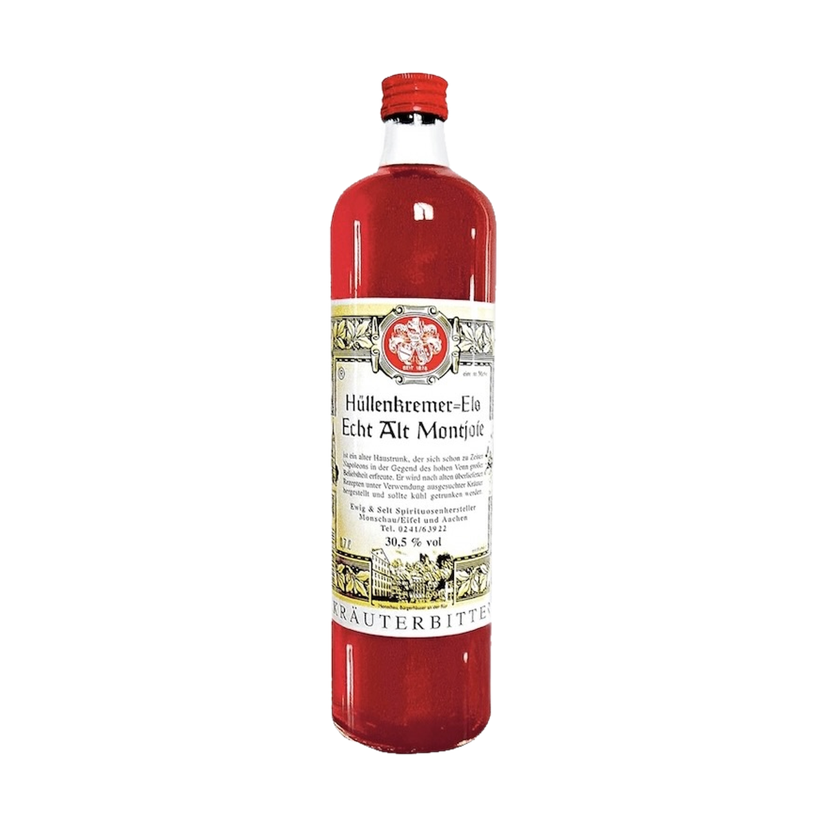 Hüllenkremer Els Kräuterbitter von Ewig & Selt, 0,7-l-Flasche