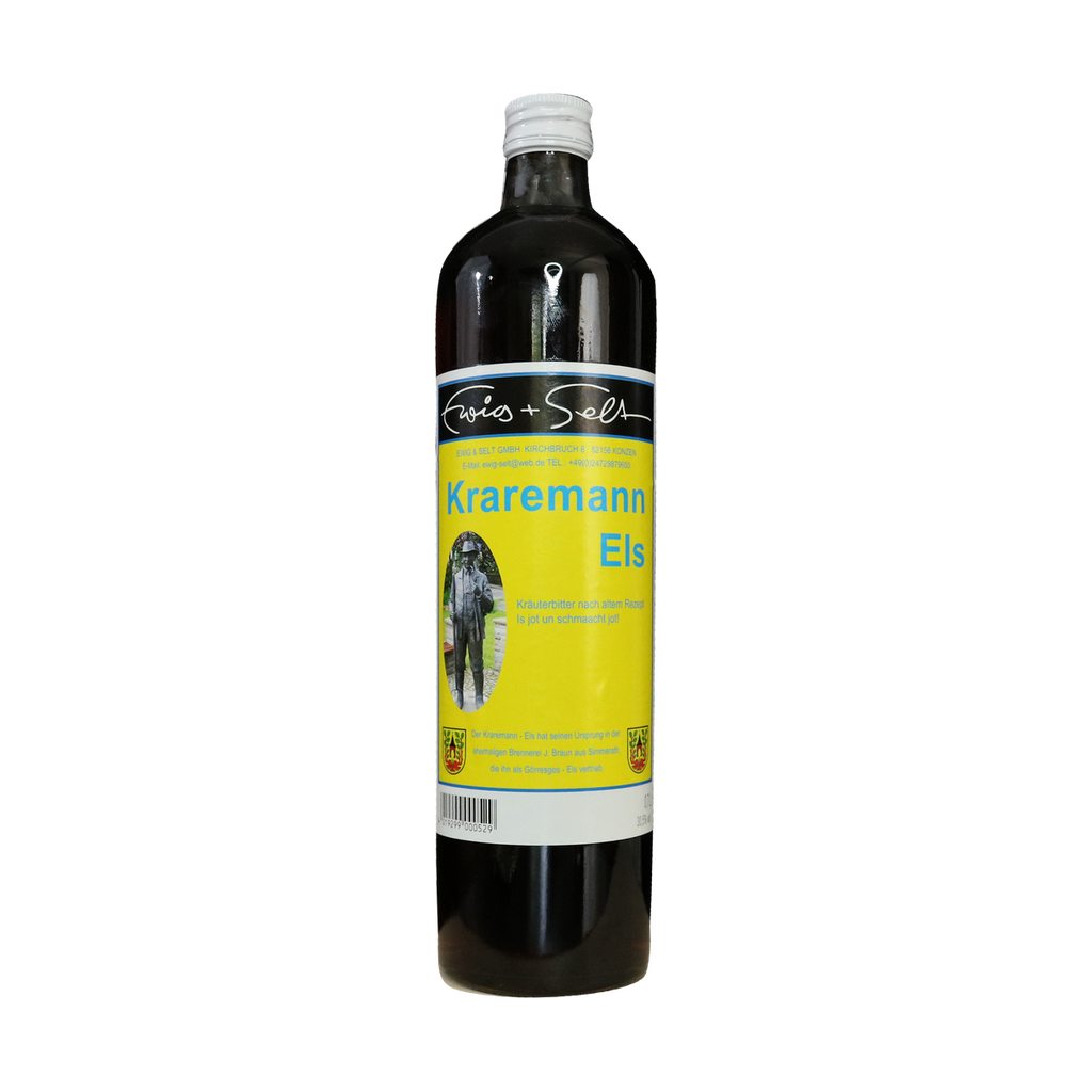 Kraremann Els Kräuterbitter von Ewig & Selt, 0,7-l-Flasche
