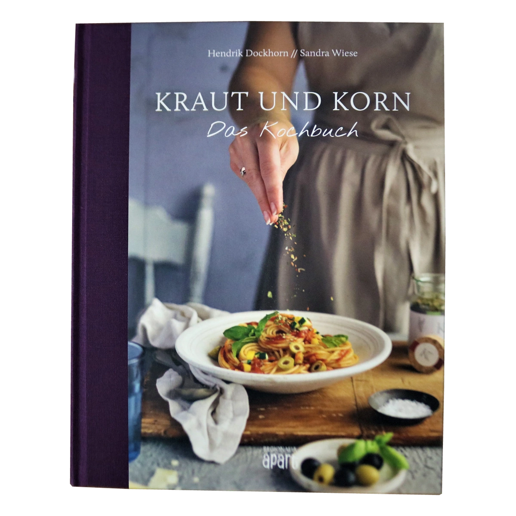 Buch „Das Kraut & Korn Kochbuch“ von Hendrik Dockhorn und Sandra Wiese