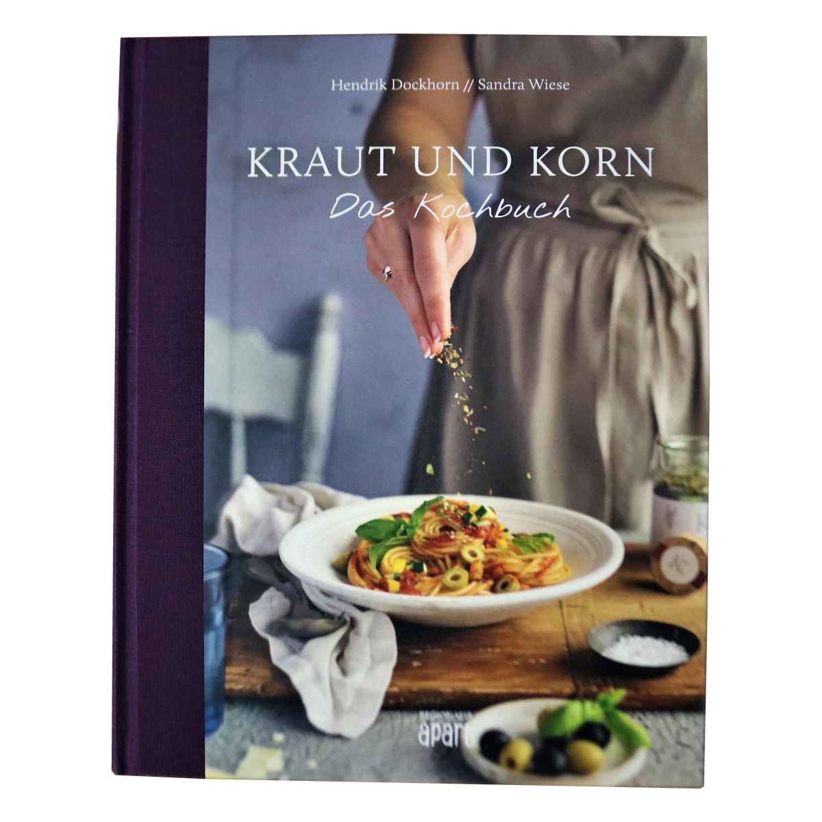 Buch „Das Kraut & Korn Kochbuch“ von Hendrik Dockhorn und Sandra Wiese
