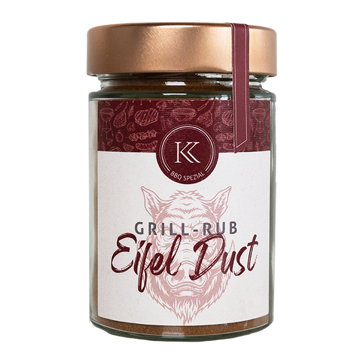 Eifel Dust Grill-Rub – Kraut & Korn im Glas