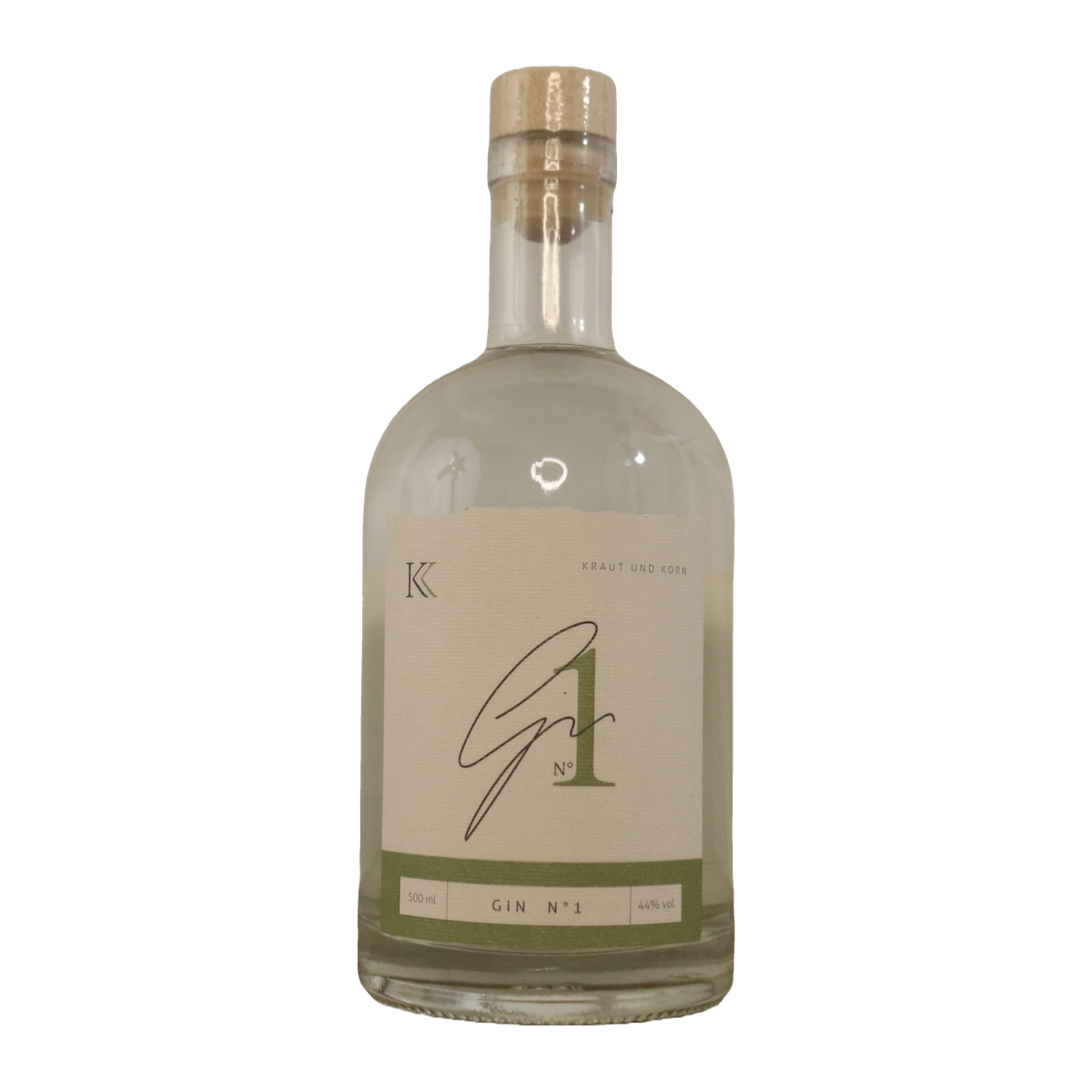 Kraut & Korn Gin No. 1, 0,5-l-Flasche