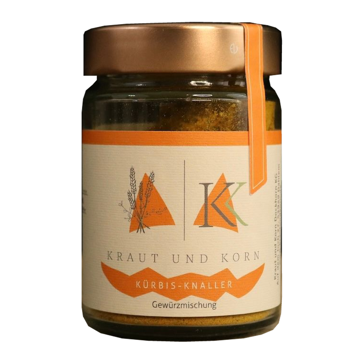 Kürbis-Knaller Kürbisgewürz – Kraut & Korn im Glas