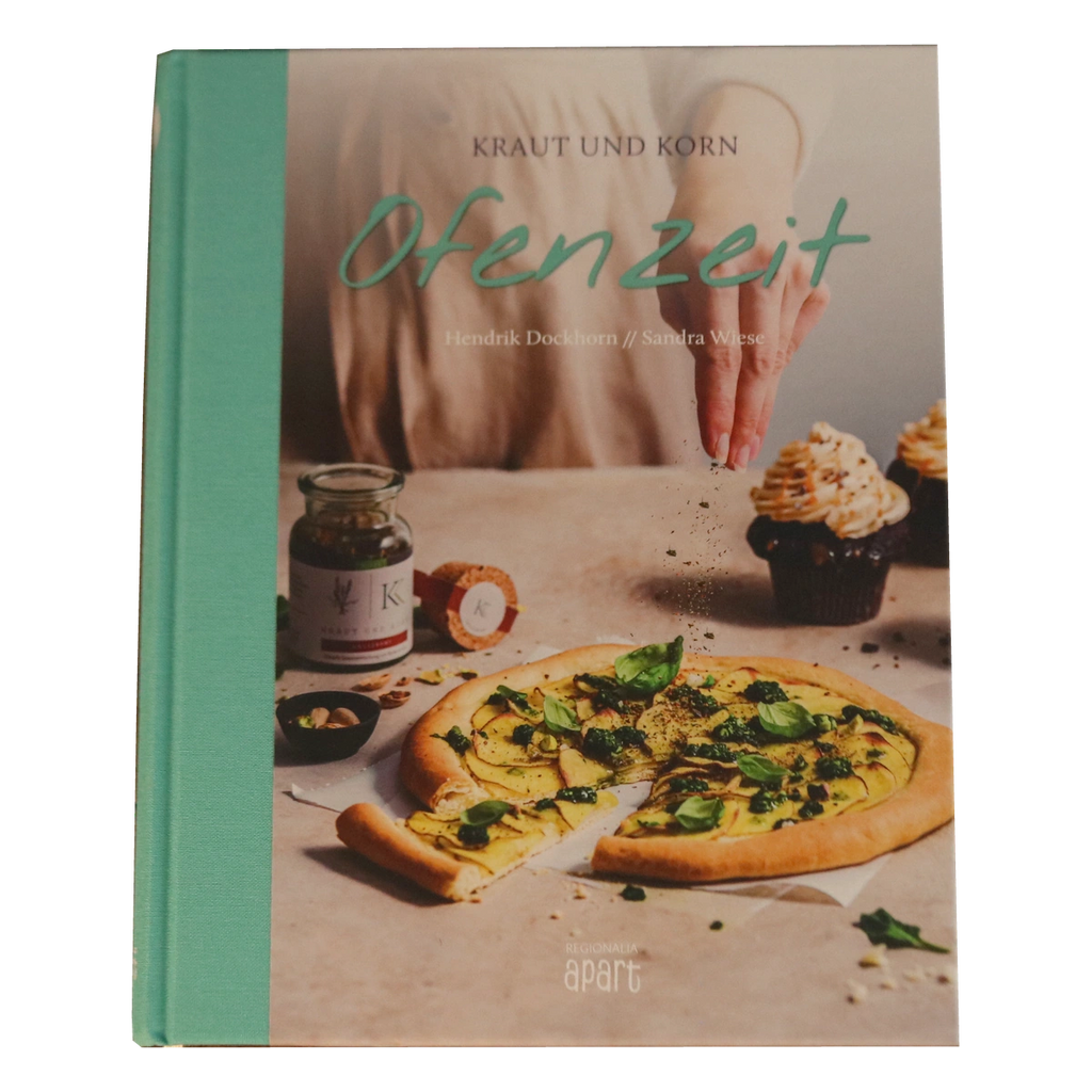 Buch „Ofenzeit – das Kraut & Korn Kochbuch“ von Hendrik Dockhorn und Sandra Wiese