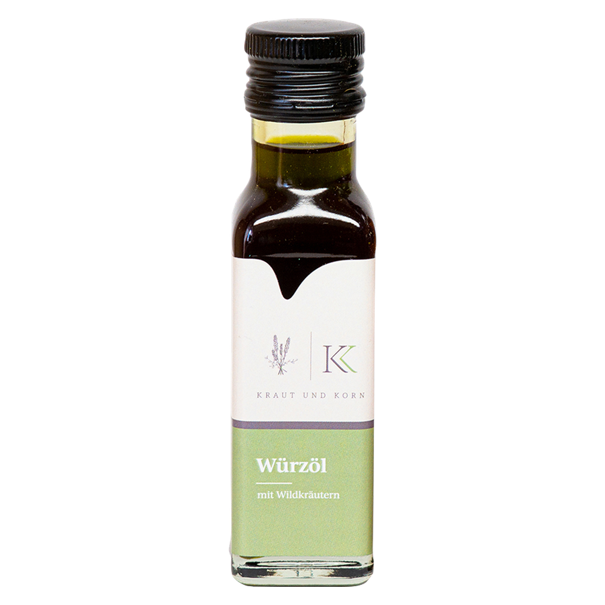 Wildkräuter-Würzöl – Kraut & Korn im Fläschchen