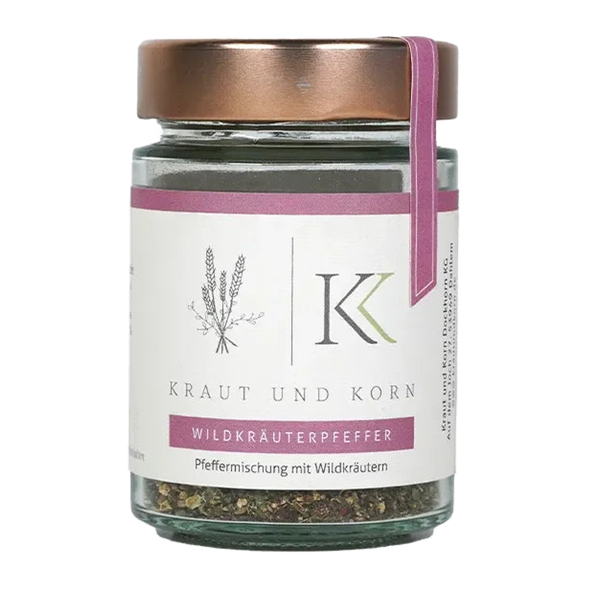 Wildkräuterpfeffer – Kraut & Korn im Glas