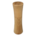 Pfeffermühle aus Buchenholz mit Keramikmahlwerk und Kochmotiv auf dem Deckel
