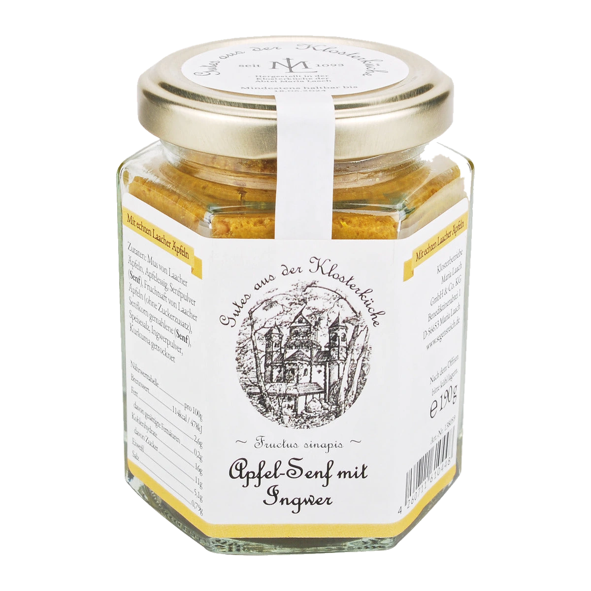 Apfel-Senf mit Ingwer – Maria Laach