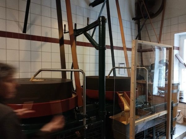 Historische Mahlwerke in der Senfmühle Monschau
