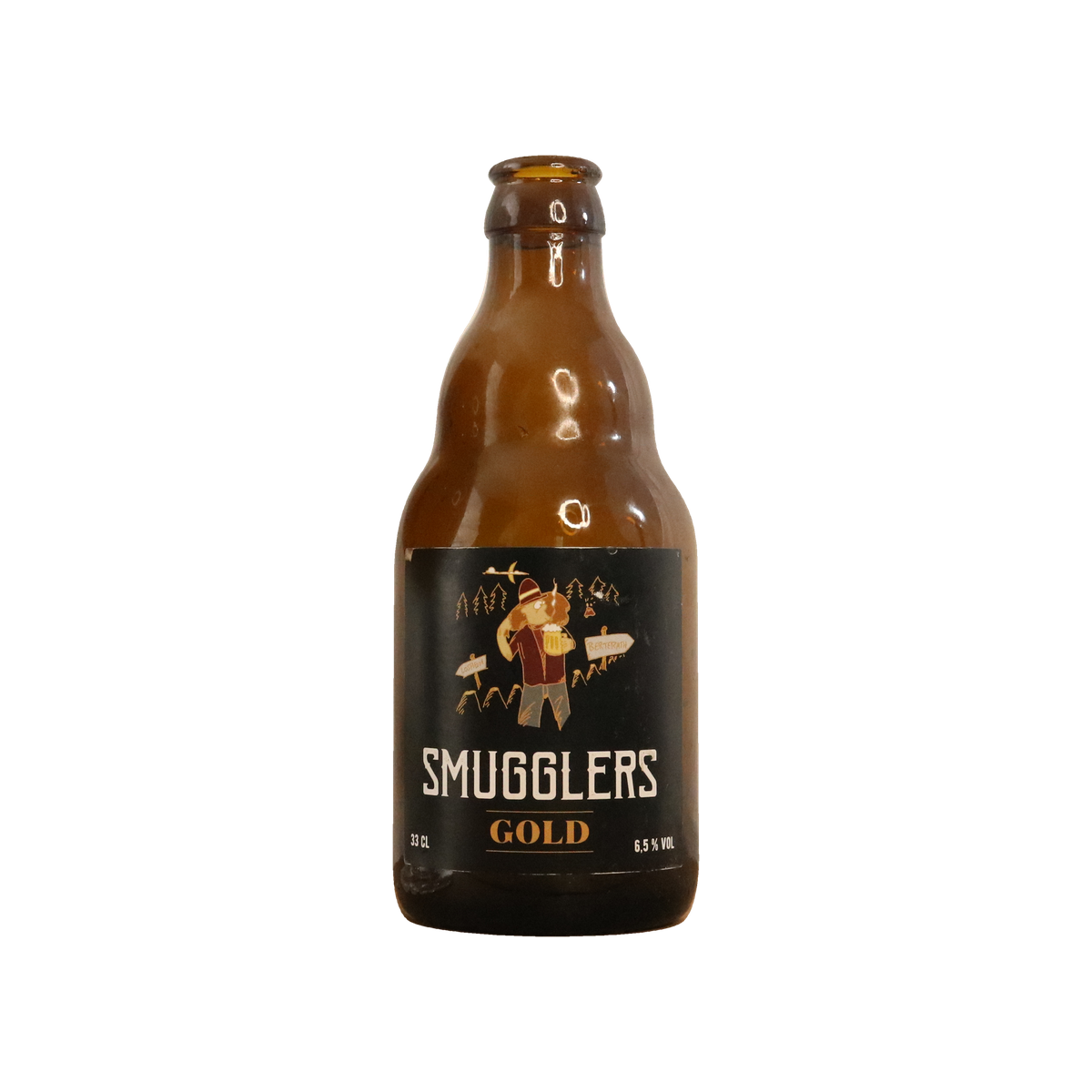 Smugglers Gold Bier von Eifel Domaine, einzelne 0,33-l-Flasche